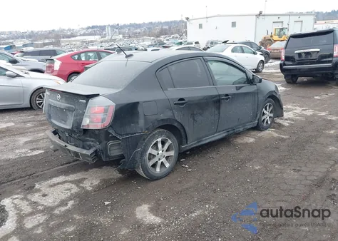 2012 Nissan Sentra 2.0 Sr z USA, uszkodzony, nr VIN 3N1AB6AP8CL640772